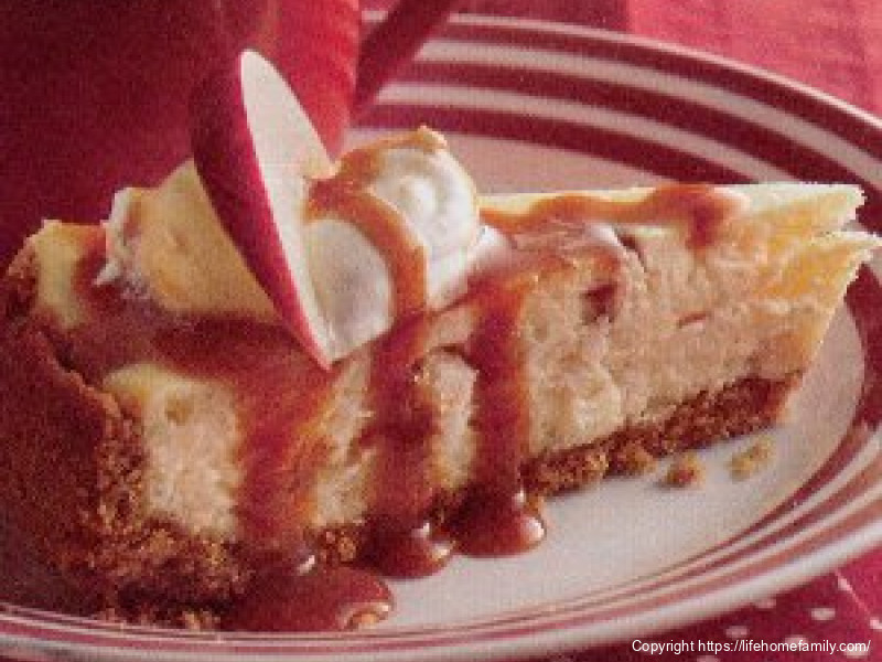 Caramel Apple Cheesecake