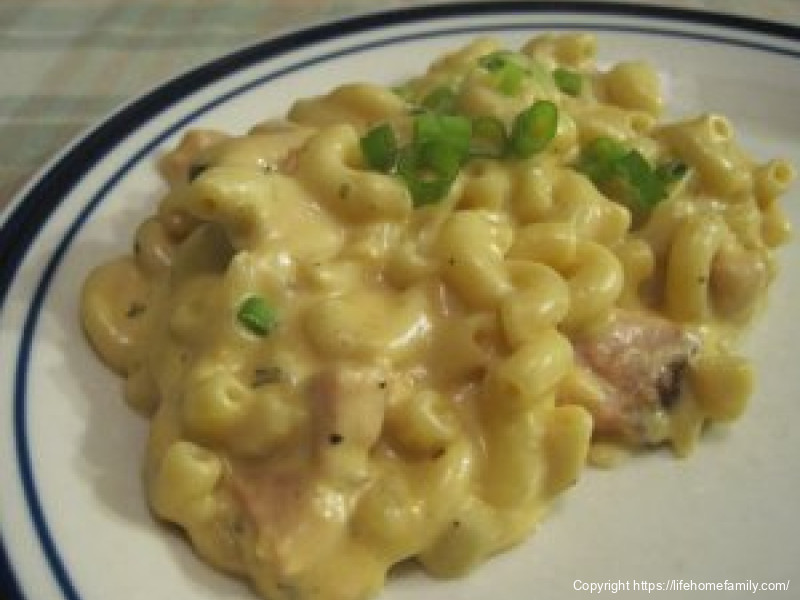 Cheesy Ham Stovetop