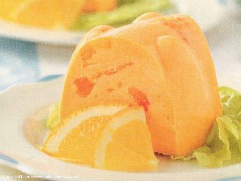Creamy Orange Gelatin